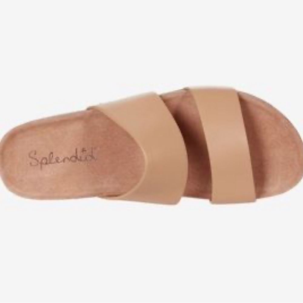 Splendid tan leather women’s sandals in size 8